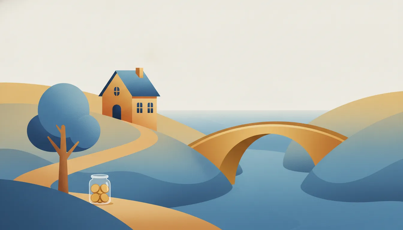 Editorial illustration for Behind on the Mortgage? Options to Weigh Before Tapping a 401(k).